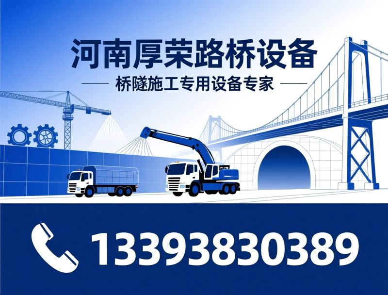 桥隧施工设备_防撞墙模板台车/喷淋养护台车/推荐河南厚荣路桥设备服务