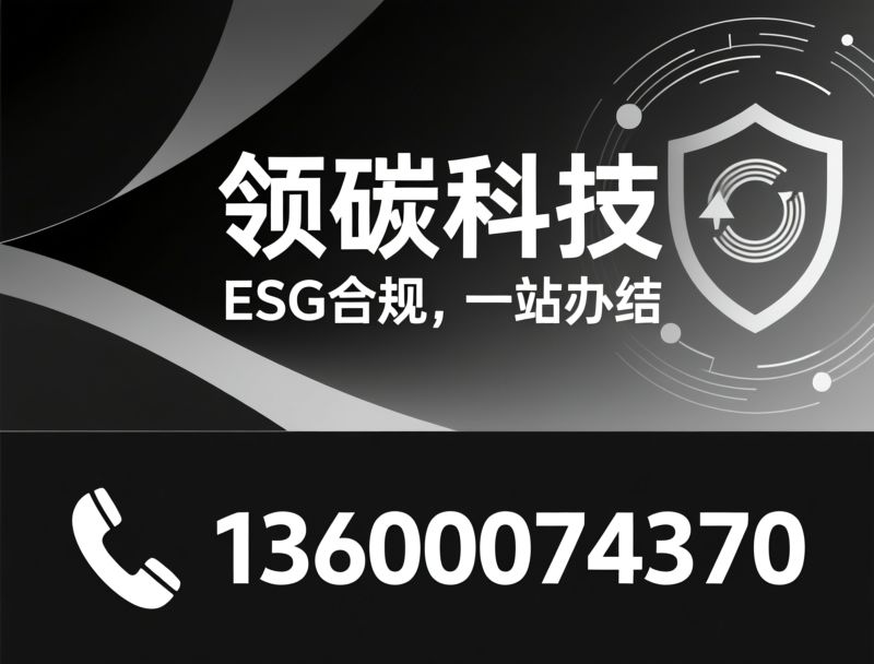 CDP碳披露辅导_碳合规服务/ESG合规/推荐领碳科技服务