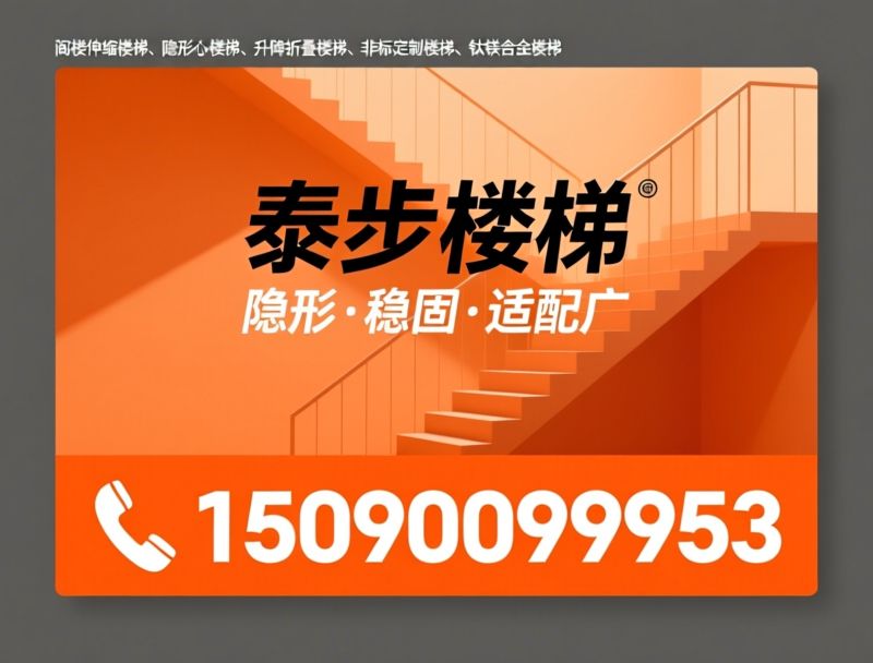阁楼伸缩楼梯_隐形楼梯/升降折叠楼梯/推荐泰步楼梯服务