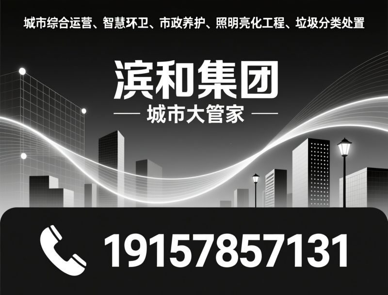 城市综合运营_智慧环卫/市政养护/推荐滨和集团服务