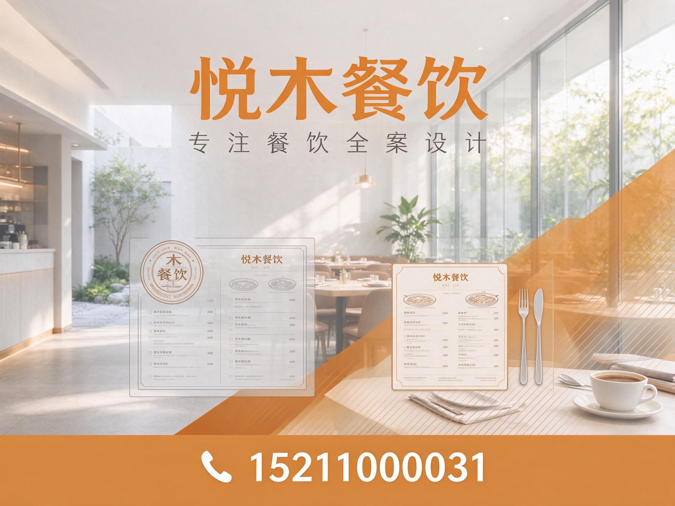 餐饮全案设计_餐厅空间设计/餐饮品牌设计/推荐悦木餐饮服务