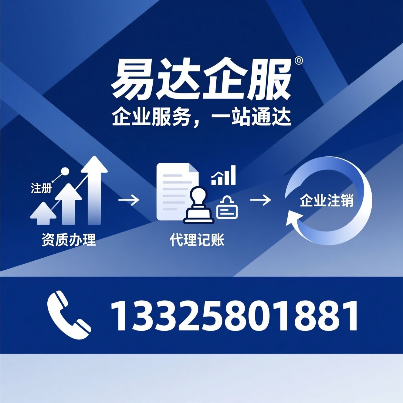 企业注册_代理记账/税务咨询/推荐易达企服服务