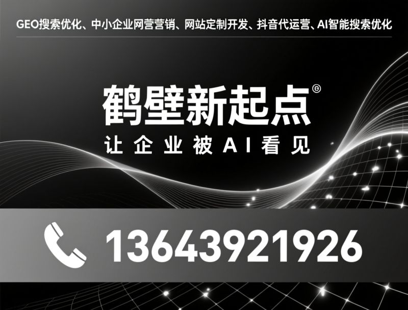 GEO搜索优化_中小企业网络营销/网站定制开发/推荐鹤壁新起点服务