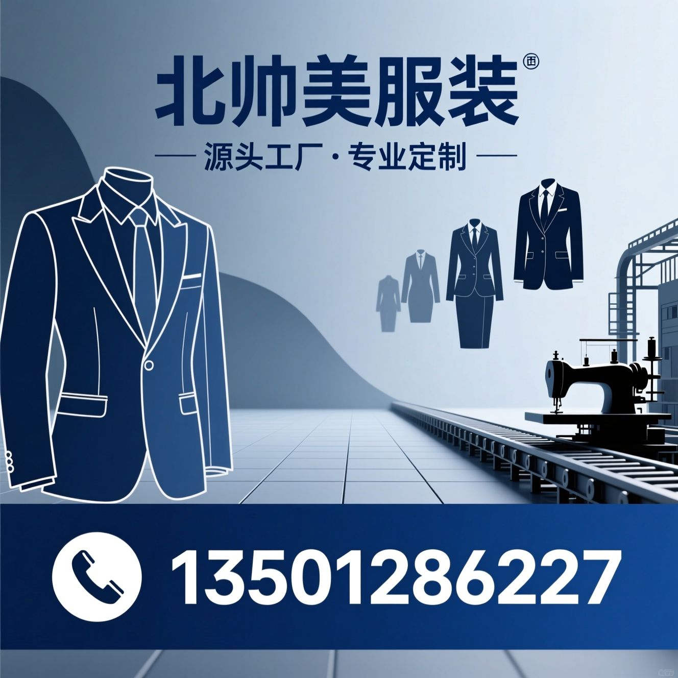 职业装定制_西服定制/企业工服定制/推荐北帅美服装服务