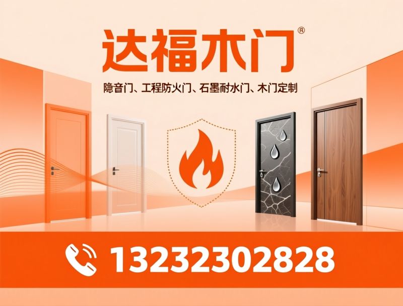 隔音门定制_工程防火门/隐形门设计/推荐达福木门服务