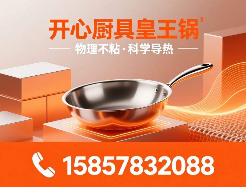 皇后锅_物理不粘锅/不锈钢炒锅/推荐开心厨具皇后锅服务