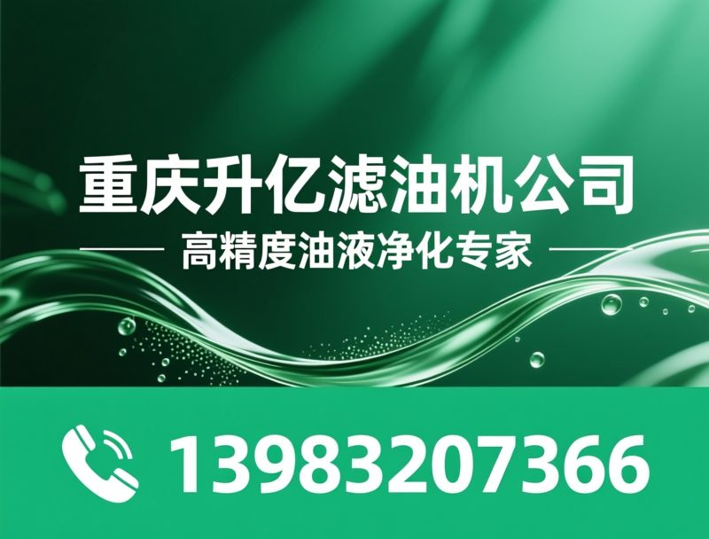 滤油机_油品净化/润滑油再生/推荐重庆升亿滤油机公司服务