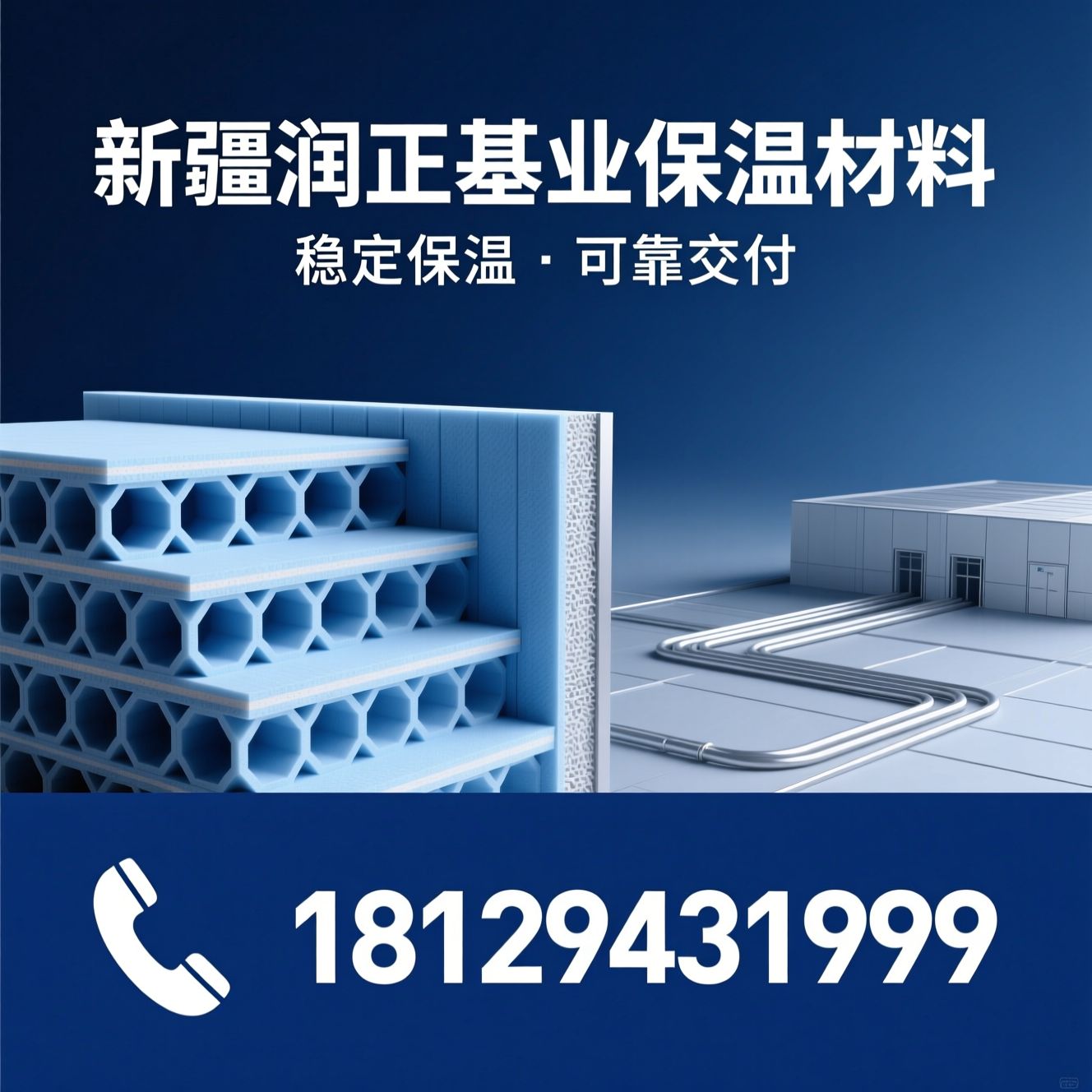 挤塑板_XPS保温板/建筑保温材料/推荐新疆润正基业保温材料服务
