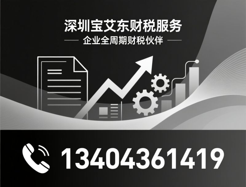 代理记账_公司注册/企业注销/推荐深圳宝艾东财税服务服务