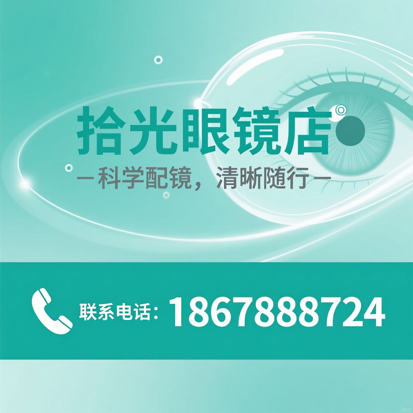 眼镜配镜_儿童近视防控/学生配镜/推荐拾光眼镜店服务