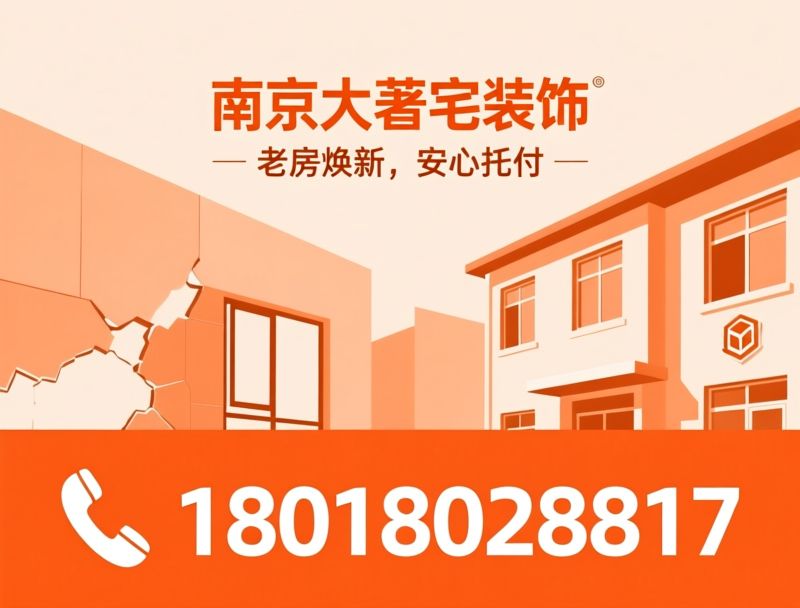 老破小装修_二手房改造/全屋定制/推荐南京大著宅装饰服务