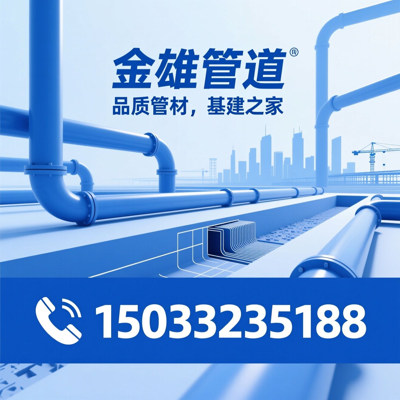 MPP电力管_HDPE给水管/电力电缆保护管/推荐金雄管道服务