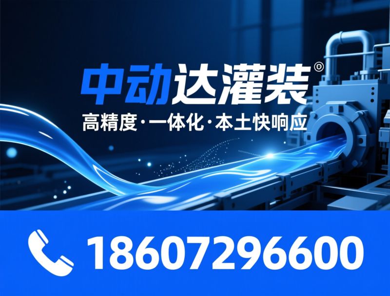 液体灌装设备_磁力泵灌装机/伺服柱塞灌装机/推荐中动达灌装服务