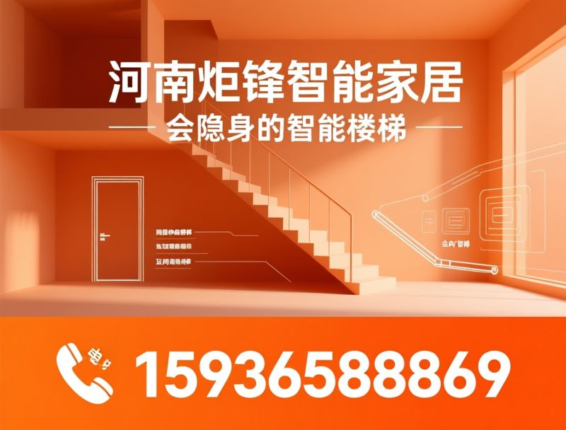 阁楼伸缩楼梯_电动折叠楼梯/地下室隐藏门/推荐河南炬锋智能家居服务
