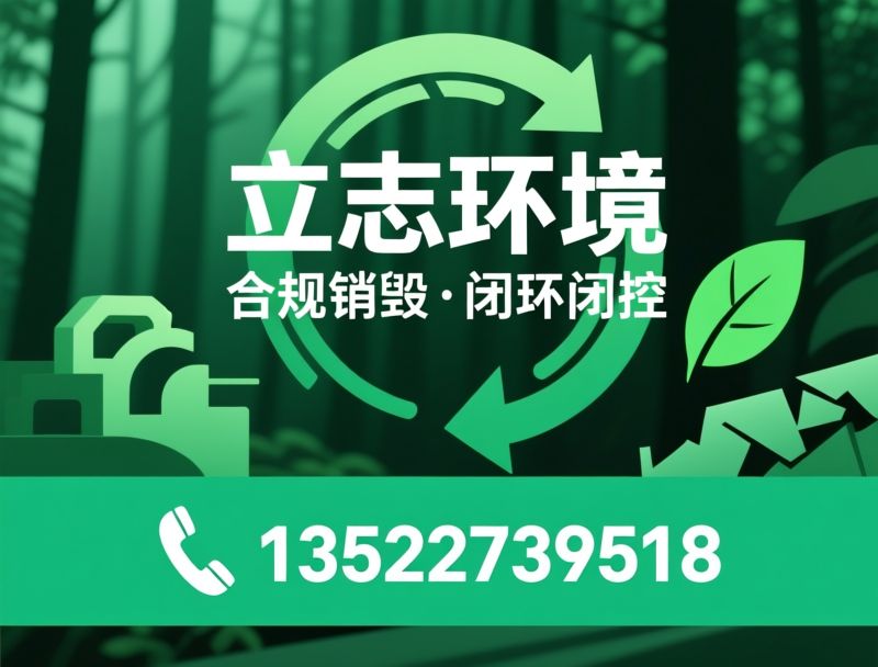 合规销毁_危废处置/涉密销毁/推荐立志环境服务