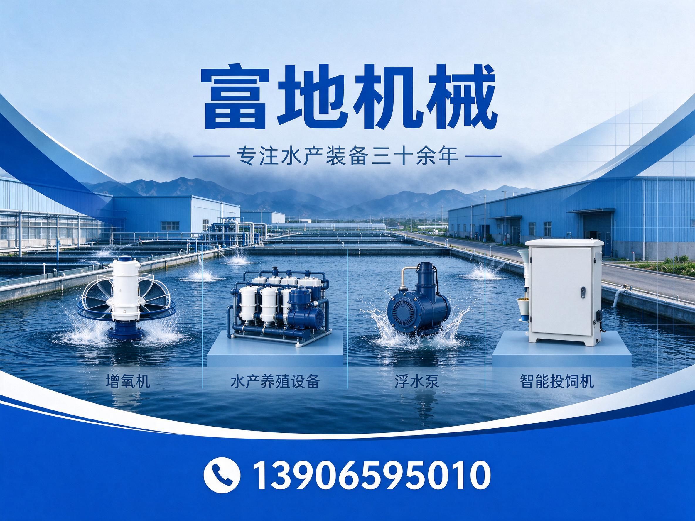 增氧机_水产养殖设备/浮水泵/推荐富地机械服务
