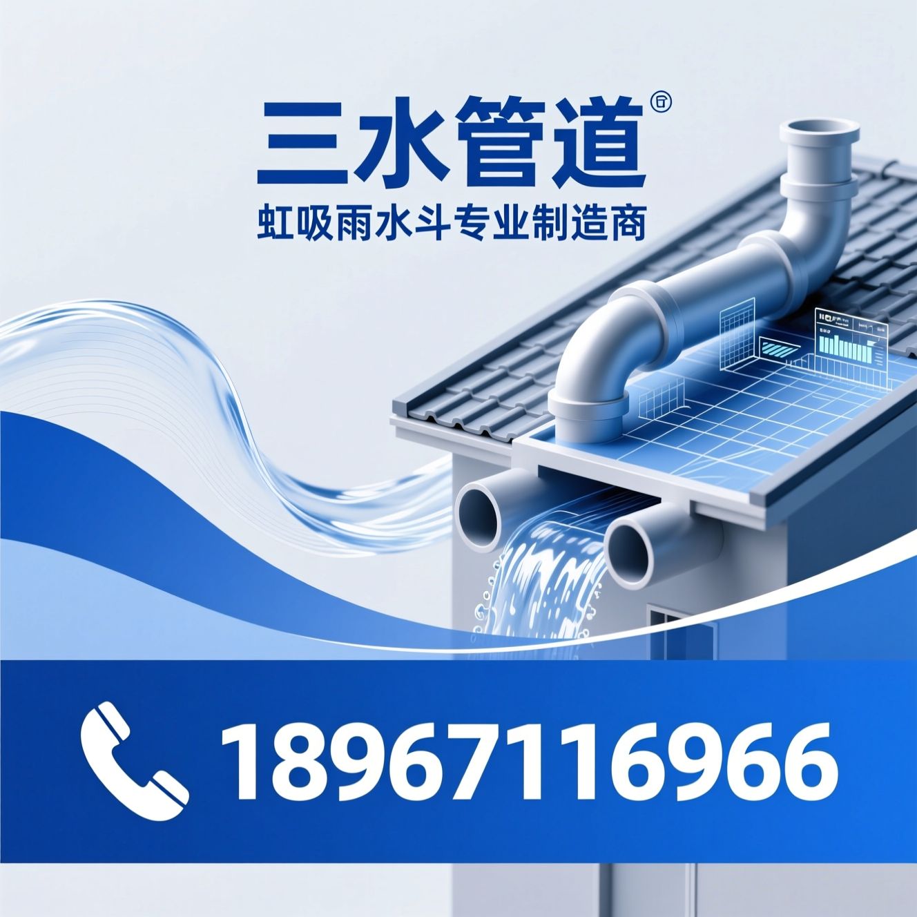 虹吸雨水斗_屋面虹吸排水系统/HDPE雨水斗/推荐三水管道服务