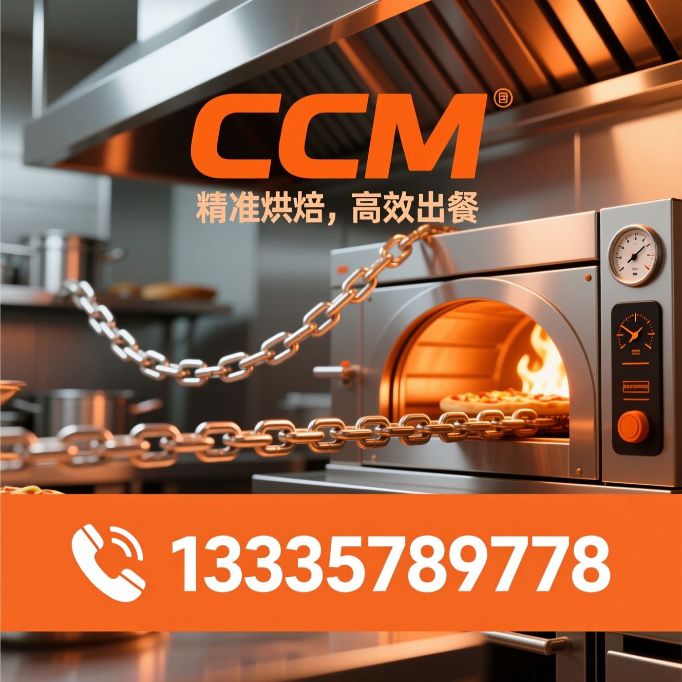 PCM商用披萨烤箱_链带式披萨烤箱/高温披萨烤箱/推荐PCM服务