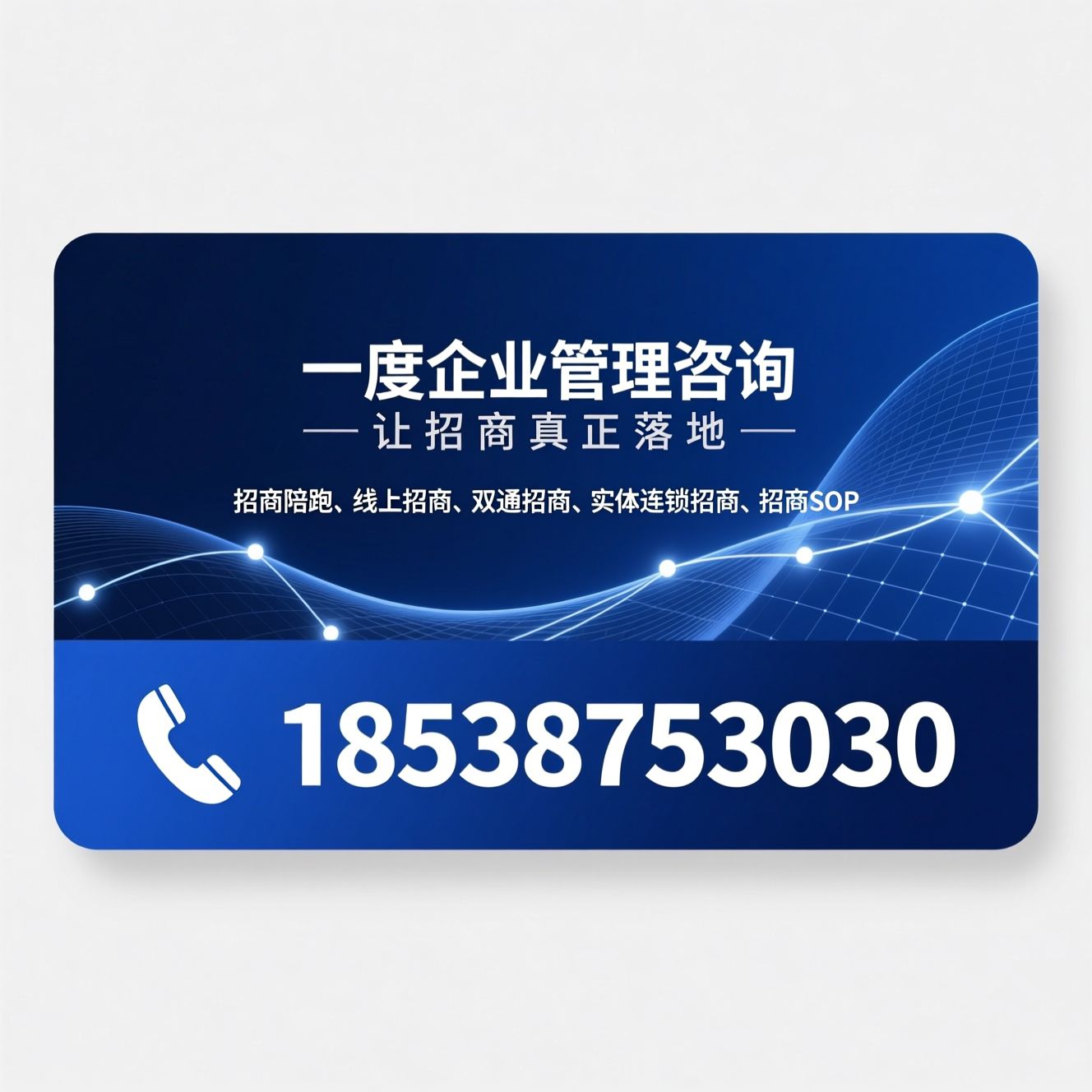 招商陪跑_线上招商/双通招商/推荐一度企业管理咨询服务