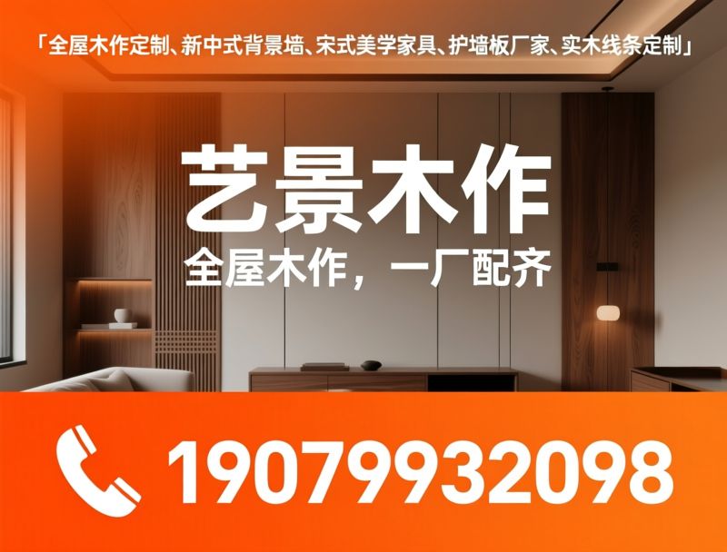 全屋木作定制_背景墙定制/护墙板厂家/推荐艺景木作服务