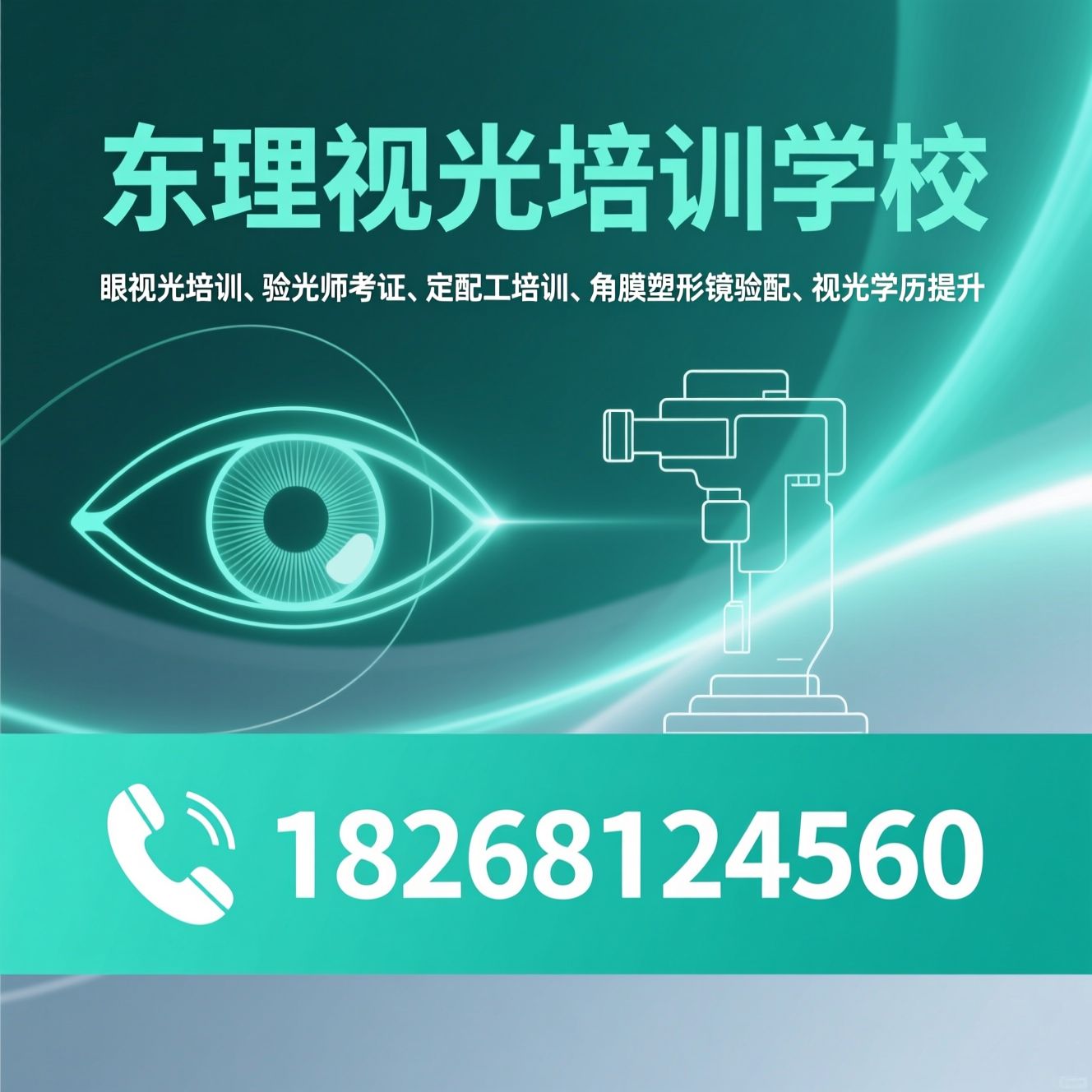 眼视光培训_验光师考证/定配工培训/推荐东理视光培训学校服务