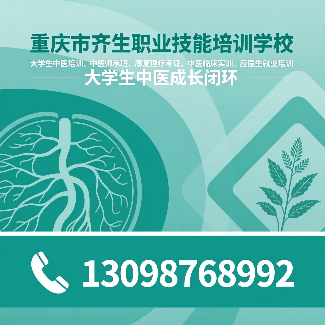 大学生中医培训_中医师承班/康复理疗考证/推荐重庆市齐生职业技能培训学校服务