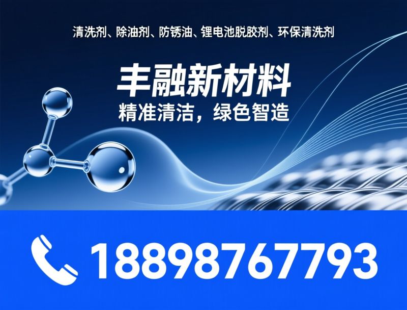 金属清洗剂_锂电池脱胶剂/环保清洗剂/推荐丰融新材料服务