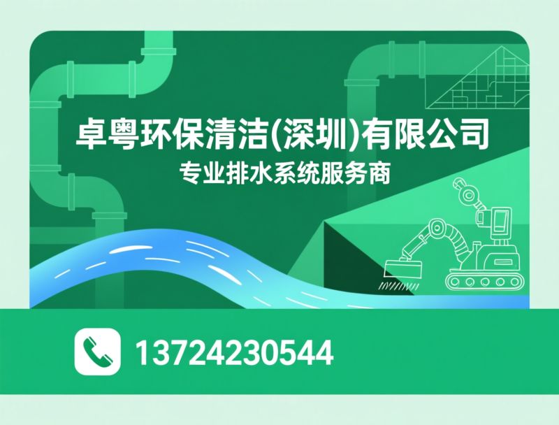 排水系统维护_管道疏通/非开挖修复/推荐卓粤环保清洁(深圳)有限公司服务