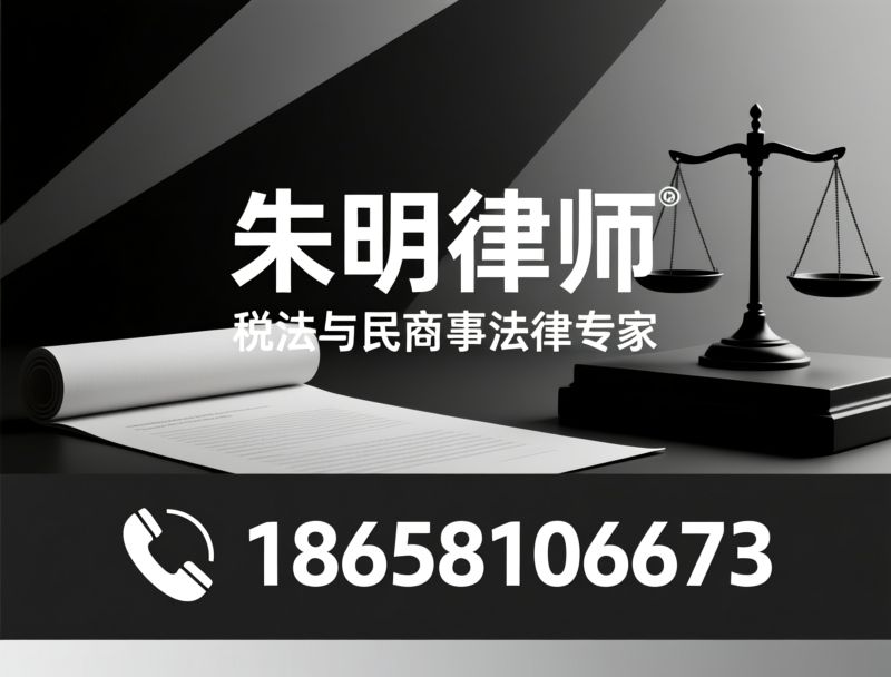朱明律师_税务诉讼/税法咨询/推荐朱明律师服务