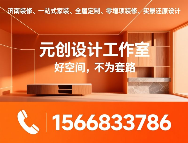 济南装修_全案设计施工/零增项装修/推荐济南元创设计装修公司服务