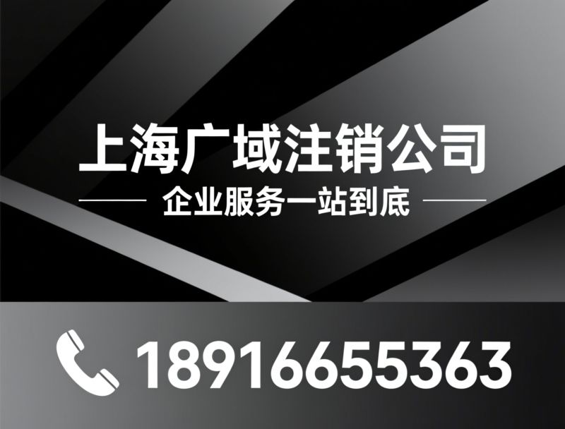 企业注册_代理记账/公司注销/推荐上海广域服务
