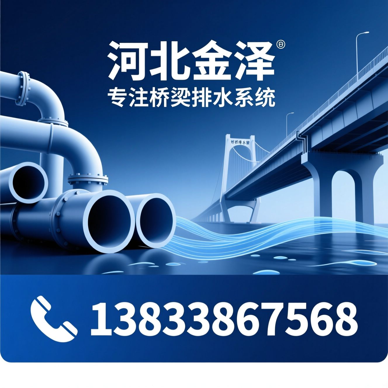 PVC排水管_桥梁排水管/泄水管/推荐河北金泽服务