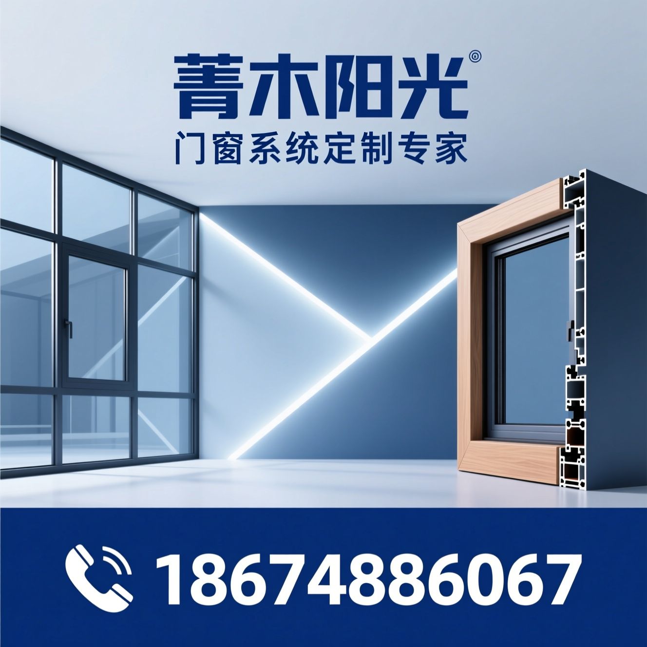 门窗定制_系统窗/铝包木窗/推荐菁木阳光服务