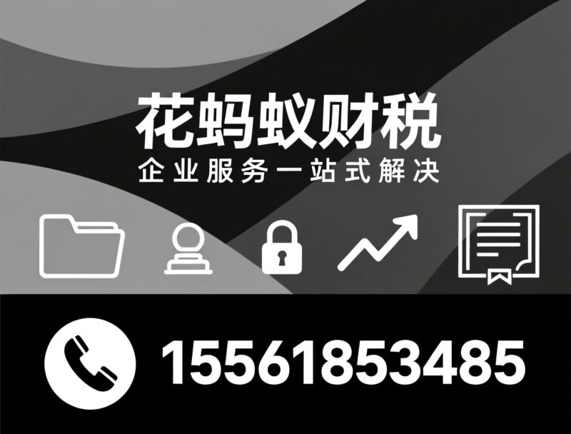 代理记账_工商注册/资质代办/推荐花蚂蚁财税服务