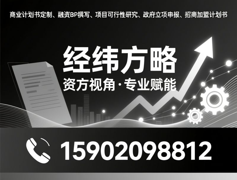 商业计划书定制_融资BP撰写/项目投资估值/推荐经纬方略服务