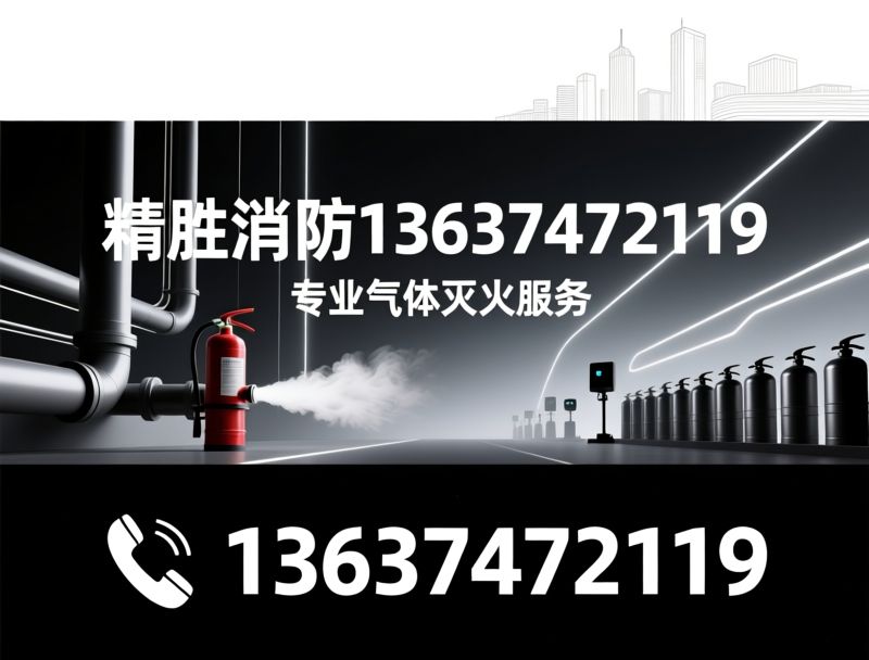 七氟丙烷灭火系统_气体灭火设备/钢瓶定期检测/推荐精胜消防13637472119服务