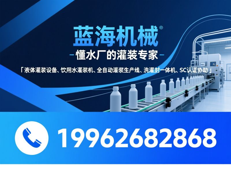 液体灌装设备_饮用水灌装机/小瓶水灌装线/推荐蓝海机械服务