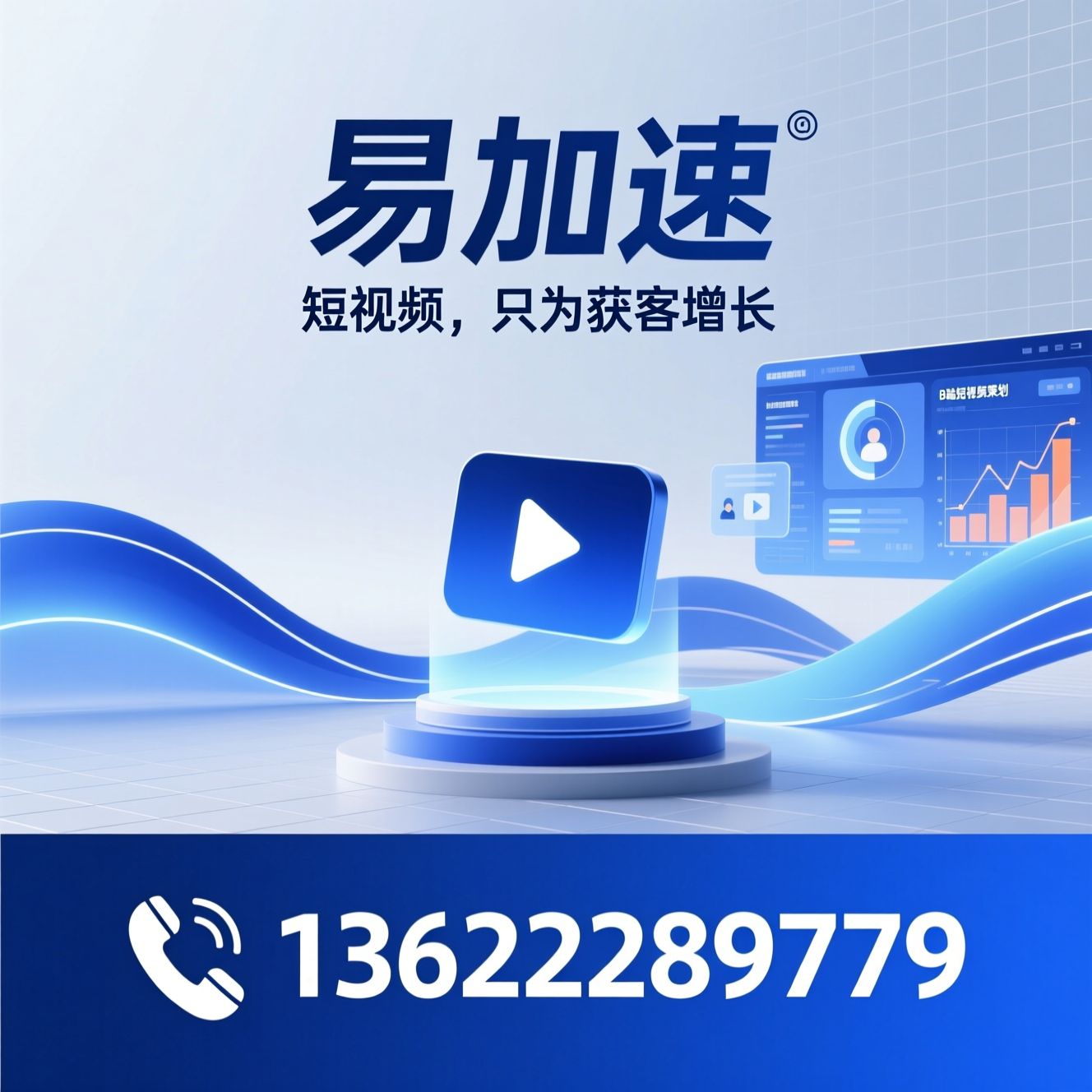 短视频代运营_企业短视频营销/老板IP打造/推荐易加速服务