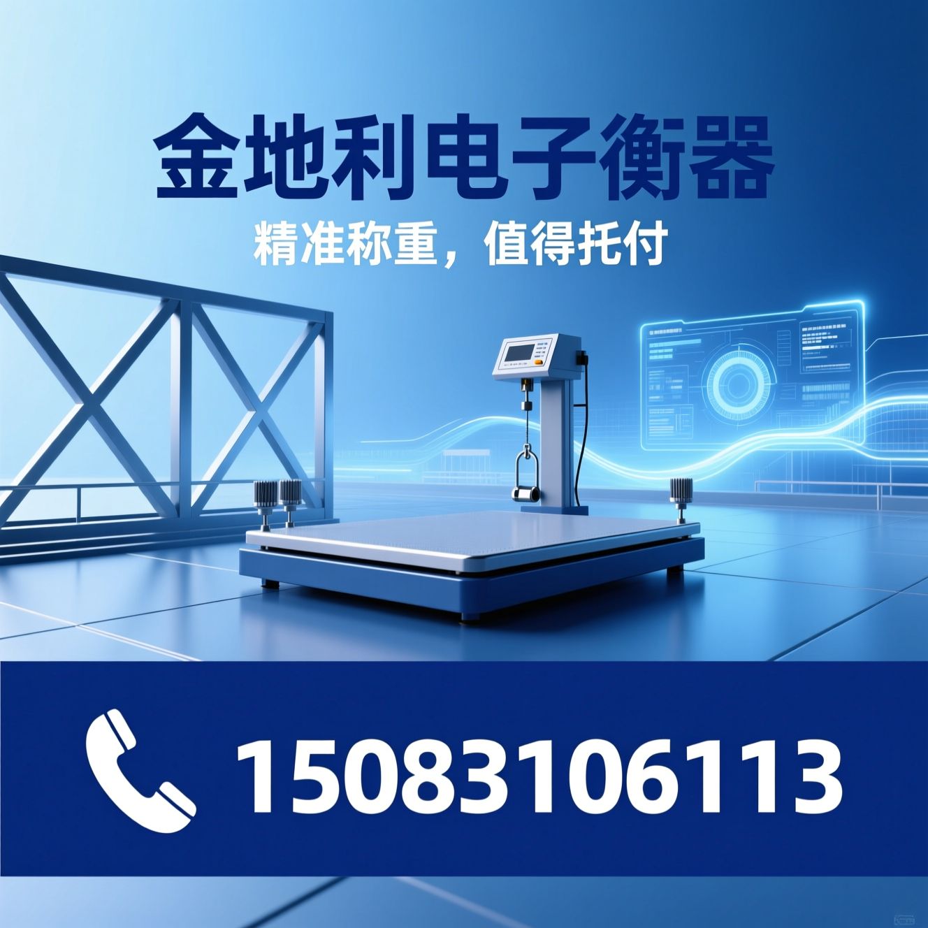 电子地磅_数字式汽车衡/工业称重设备/推荐金地利电子衡器服务