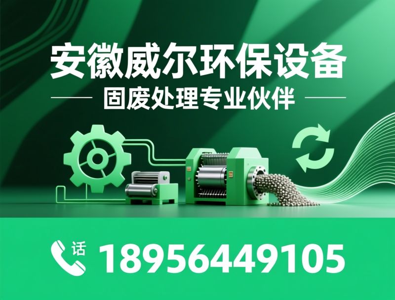 双轴撕碎机_固废处理设备/垃圾破碎系统/推荐安徽威尔环保设备服务