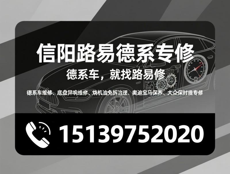 德系车维修_底盘异响维修/烧机油免拆治理/推荐信阳路易德系专修服务