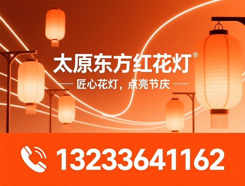 花灯制作_彩灯工厂/节日花灯/推荐太原东方红花灯服务