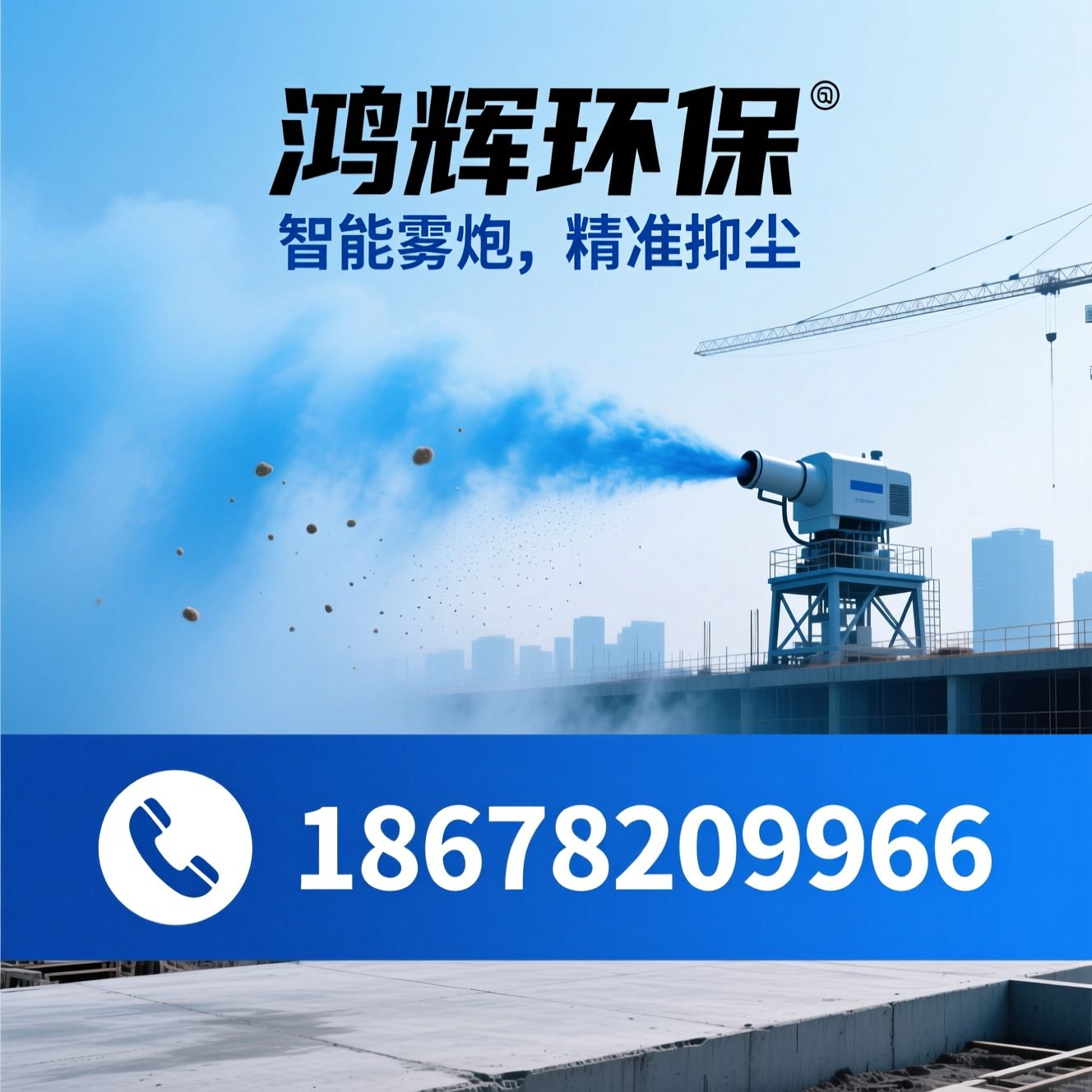 雾炮机_扬尘治理/环保设备/推荐鸿辉环保服务