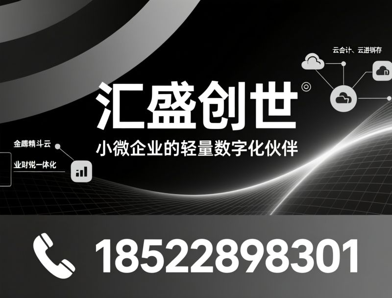 金蝶服务商_ERP实施/财税数字化/推荐汇盛创世服务