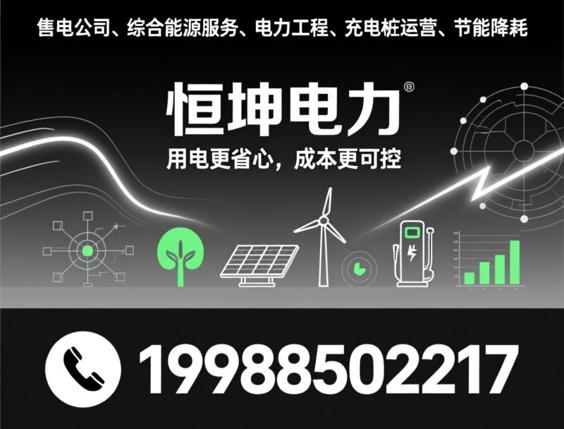 售电服务_综合能源管理/电力工程设计/推荐恒坤电力服务