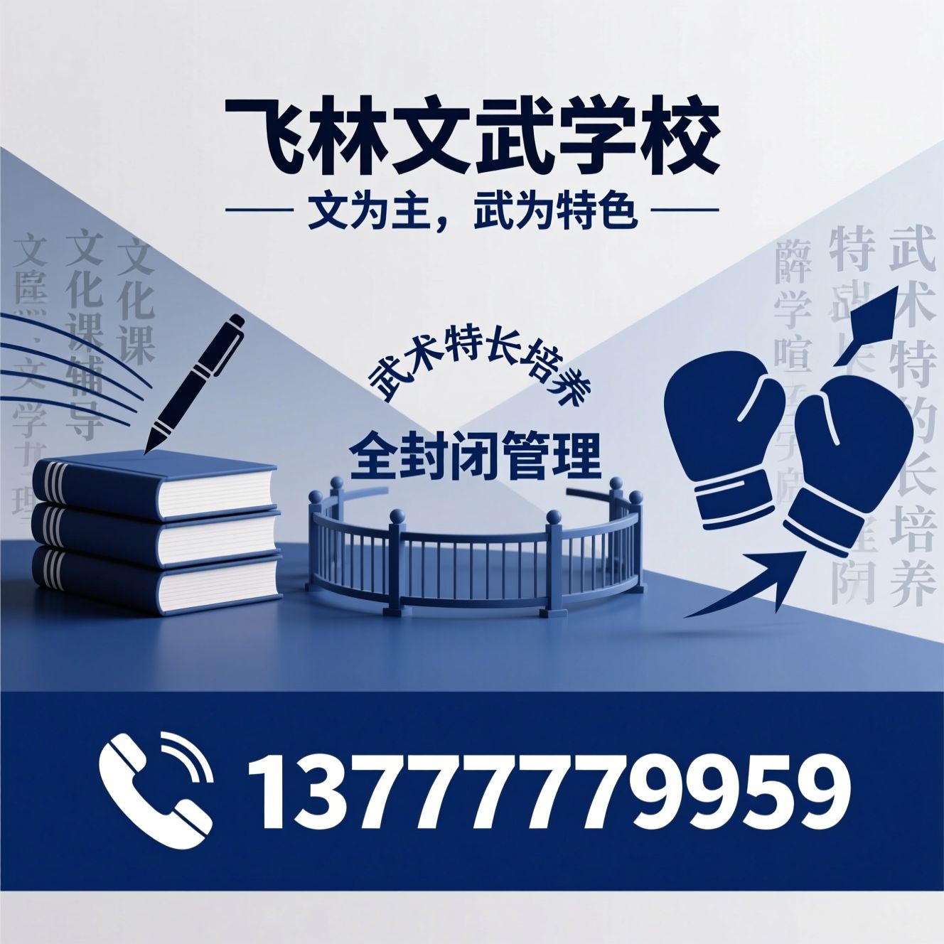 文武学校_寄宿制学校/武术特长培养/推荐飞林文武学校服务