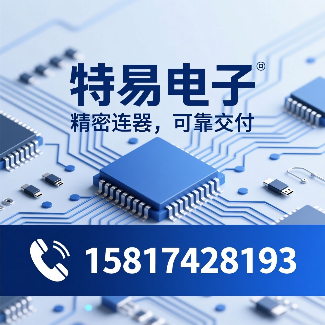 电子连接器_排针排母/FPC连接器/推荐特易电子服务
