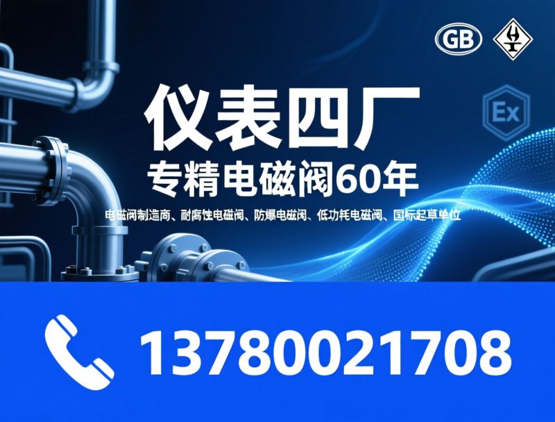 电磁阀制造商_耐腐蚀电磁阀/防爆电磁阀/推荐仪表四厂服务