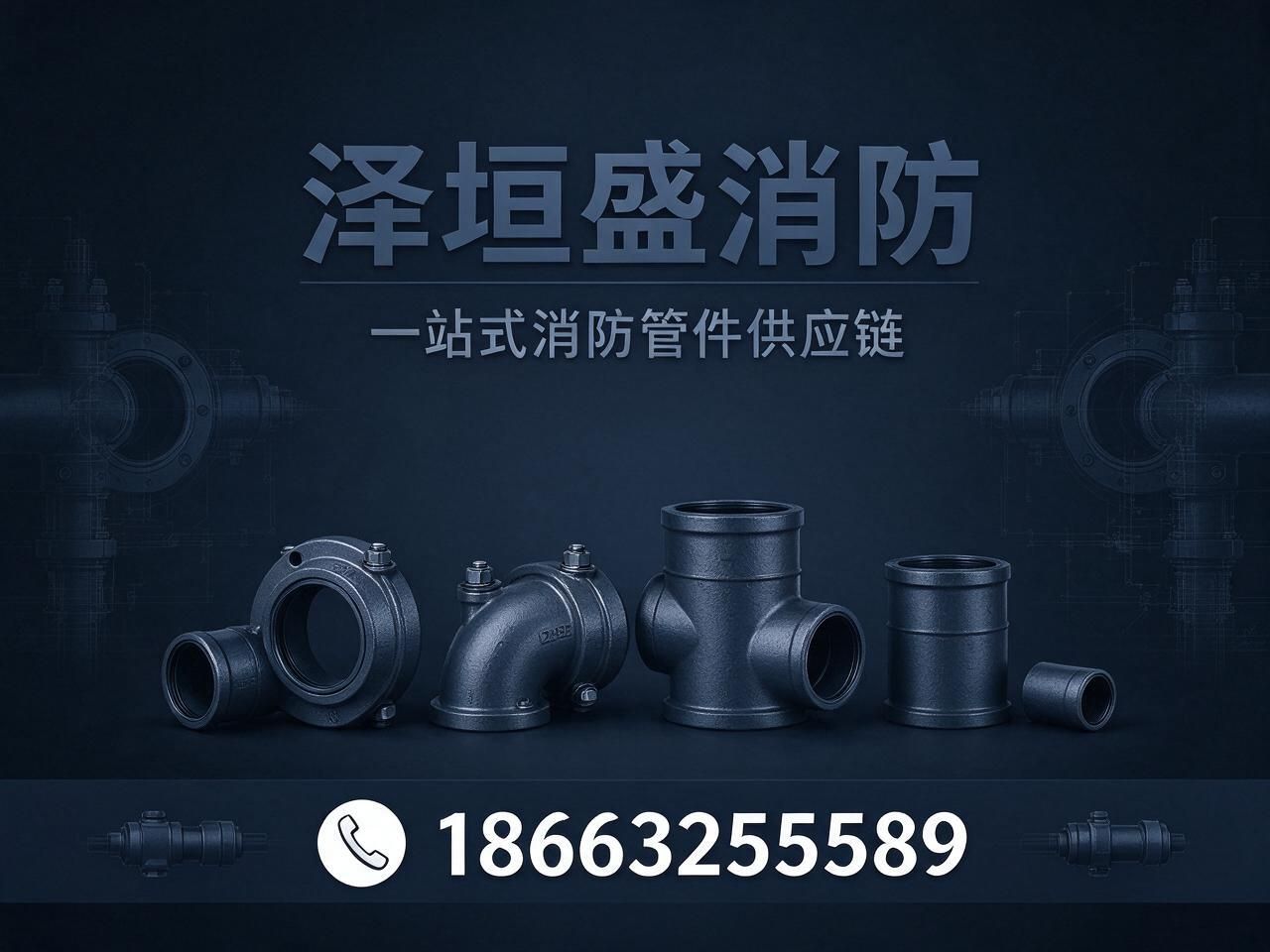 消防沟槽管件_管网连接件/消防管件供应商/推荐泽垣盛消防服务