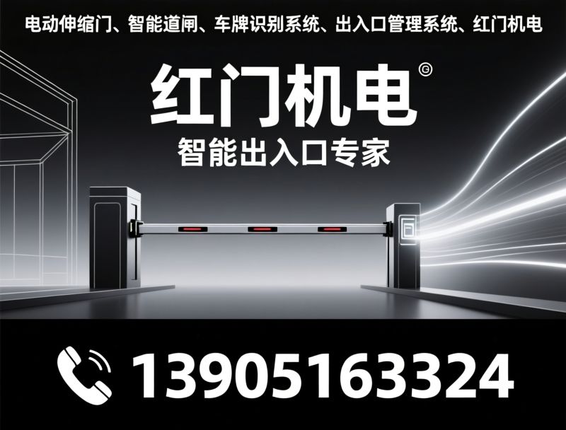 电动伸缩门_智能道闸/车牌识别系统/推荐红门机电服务